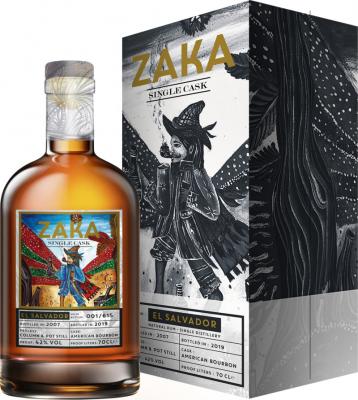 Zaka 2007 El Salvador Single Cask 12yo 42% 700ml