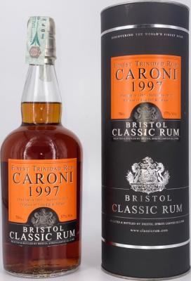 Bristol 1997 Caroni Trinidad and Tobago HTR 15yo 57% 700ml