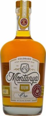 Montanya Oro Dark 1yo 40% 700ml