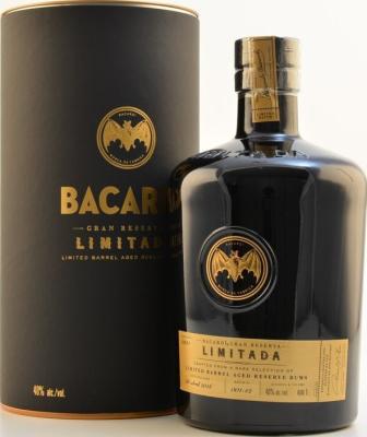 Bacardi 2016 Gran Reserva Limitada Cask No. 001-12 16yo 40% 1000ml