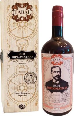 Tabai Edition Diplomatico Chanel Gran Reserva Especial Costa Rica 5yo 40% 700ml