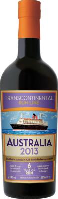 Transcontinental Rum Line 2013 Beenleigh Australia 6yo 48% 750ml
