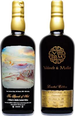 Valinch & Mallet 2001 Diamond Demerara The Spirit of Art Single Cask 20yo 50.7% 700ml