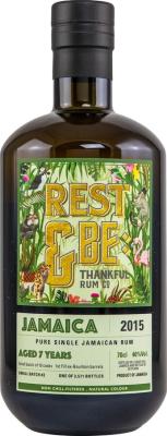 Rest & be Thankful 2015 Lluidas Vale Small Batch #2 7yo 46% 700ml