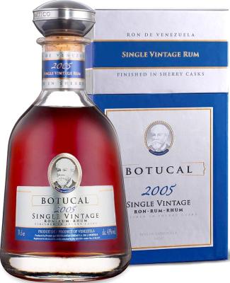 Botucal 2005 SV Sherry Cask Finish 43% 700ml