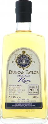 Duncan Taylor 2000 Aged in Oak Casks 15yo 51.9% 700ml