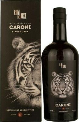 Rom De Luxe 1998 Caroni Uhrskov Vine Wild Series No.12 TMCG 23yo 63.1% 1500ml