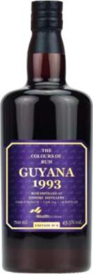 The Colours of Rum 1993 Enmore Guyana Wealth Solutions 29yo 43.5% 700ml