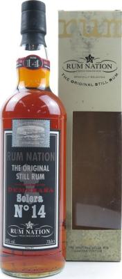 Rum Nation 2010 Demerara Solera Guyana No. 14 40% 700ml