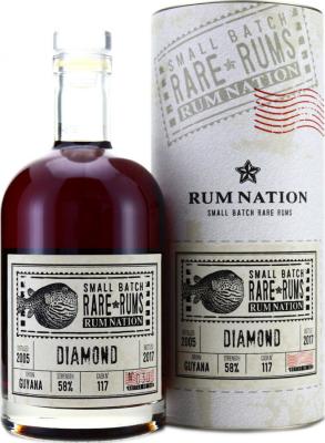 Rum Nation 2005 Diamond 12yo 58% 700ml