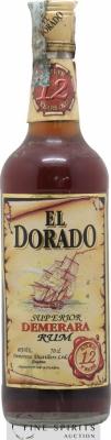 El Dorado Demerara Rum Superior 12yo 40% 700ml