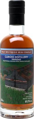 That Boutique-Y Rum Company 1997 Caroni HTR Trinidad Exclusively bottled for Master of Malt 1997 23yo 61.1% 500ml