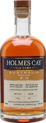 Holmes Cay 2012 Beenleigh Australia 10yo 61% 750ml