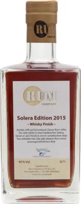 Company 2015 Solera Edition Islay Cask Finish 40% 700ml