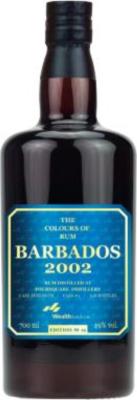The Colours of Rum 2002 Foursquare Barbados Wealth Solutions Edition no.19 20yo 49% 700ml