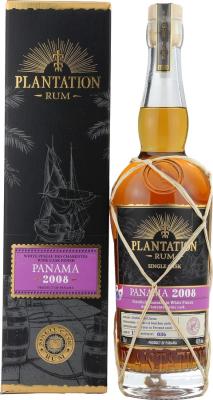 Plantation 2008 Alcoholes Del Istmo Panama White Pineau des Charentes Cask 14yo 46.5% 700ml