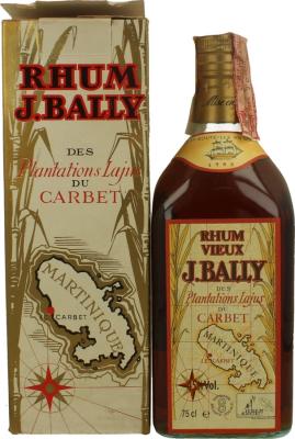 J.Bally 1982 Plantations Lajus Carbet 45% 750ml