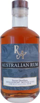 Rum Artesanal 2007 Australia 15yo 67.5% 500ml
