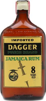 J. Wray & Nephew Dagger Punch Brand Jamaica 8yo 40% 568ml