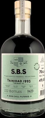 S.B.S 1993 Trinidad The Beast #2 49.6% 700ml
