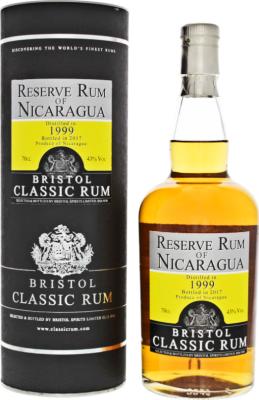 Bristol Classic 1999 Nicaragua 18yo 43% 700ml