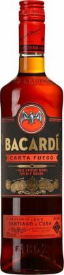 Bacardi Carta Fuego Spirit Drink 40% 1000ml