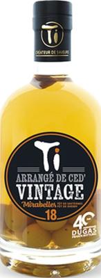 Les Rhums de Ced 2018 Vintage Mirabelle Martinique 40ans Dugas 2yo 32% 700ml