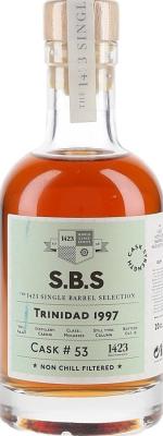 S.B.S 1997 Caroni Trinidad Cask No.53 64.4% 200ml