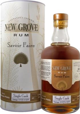 New Grove 2009 Savoir Faire Single Cask #395 60% 700ml