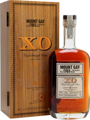 Mount Gay XO Cask Strength Limited Edition 63% 700ml