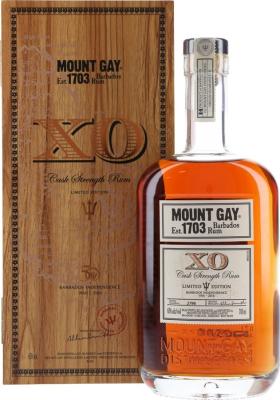 Mount Gay XO 2016 50th Anniversary Barbados Independence 63% 700ml