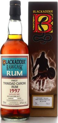 Blackadder 1997 Raw Cask Trinidad Caroni Rum 20yo 61% 700ml