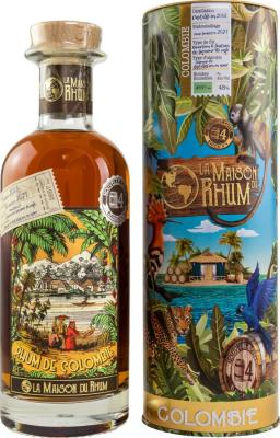 La Maison du Rhum 2008 Colombie Batch #4 48% 700ml