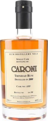 Vinmonopolet 2000 Caroni Trinidad 11yo 40% 700ml