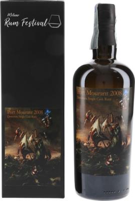 RomDeLuxe 2008 Port Mourant Demerara Milano Rum Festival Single Cask 10yo 57% 700ml