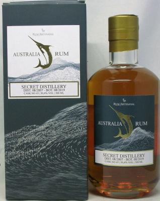 Rum Artesanal 2007 Secret Distillery 12yo 50.4% 500ml