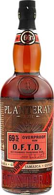 Planteray O.F.T.D. Overproof Rum 69% 1000ml