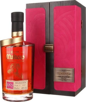 Ron Malteco 1992 Seleccion Wooden box 40% 700ml