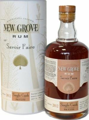 New Grove 2012 Grays Single Cask Savoir Faire 256 Maurice 55% 700ml