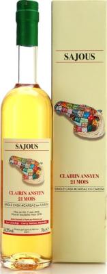 Velier 2016 Chelo Sajous Clairin Ansyen Cask #CARSA2 54.2% 700ml