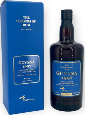The Colours of Rum 1997 Batch No.3 Uitvlugt Guyana Edition no.6 24yo 53.4% 700ml