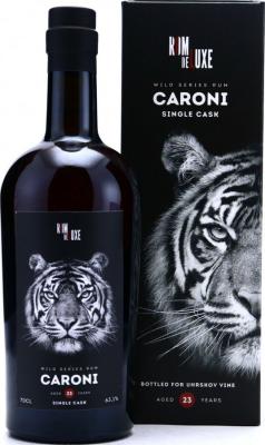 Rom De Luxe 1998 Caroni TMCG Trinidad Wild Series No.12 Bottled for Uhrskov Vine 23yo 63.1% 700ml