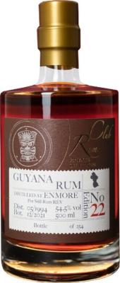 RumClub 1994 Enmore Guyana Private Selection Edition no.22 54.5% 500ml