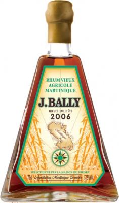 J.Bally 2006 Vieux Agricole Martinique Brut de fut 57.5% 700ml