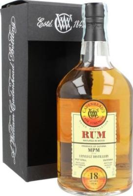 Cadenhead's 1999 Cask Strenght MPM Uitvlught 18yo 58.7% 700ml