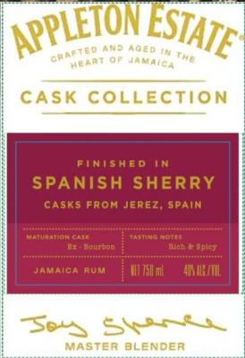 Appleton Estate Spanish Sherry 40% 750ml