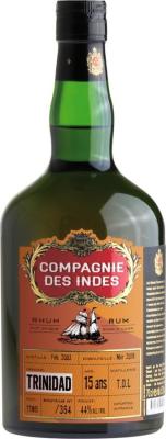 Compagnie des Indes 2003 Trinidad 15yo 44% 700ml