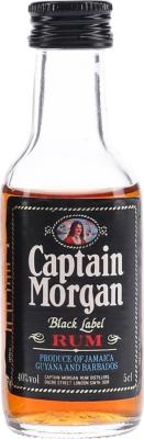 Captain Morgan Black Miniature 40% 50ml