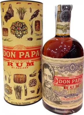 Don Papa Small Batch Tube 7yo 40% 700ml