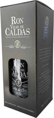 Ron Viejo de Caldas Carta de Oro 8yo 40% 700ml